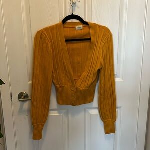 Wilfred Plunge Front Cardigan